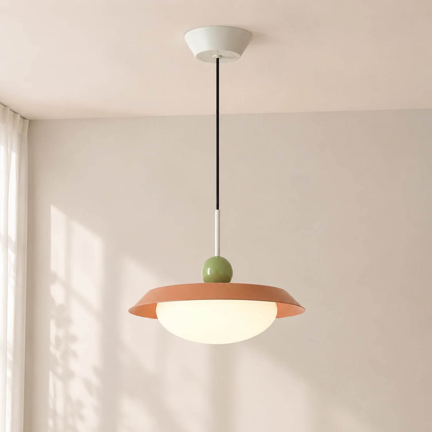 Modern Morandi Layered Metal Hanging Lights - Lumpaz
