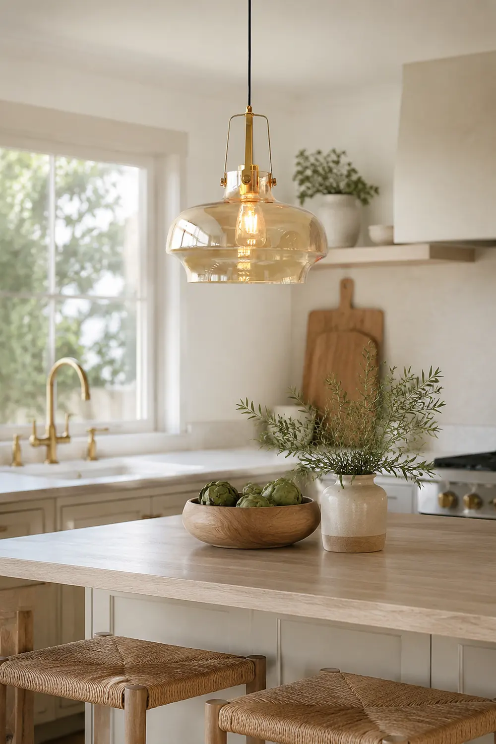 Modern Clear Fish Tank Shaped Glass Pendant Light - Lumpaz