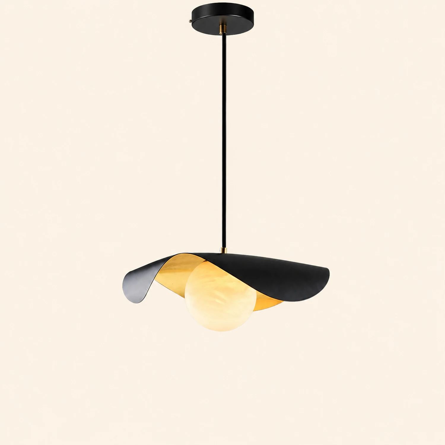 Eveline Pendelleuchte, Pure Kupfer&Dolomite, ∅35/40cm - Lumpaz