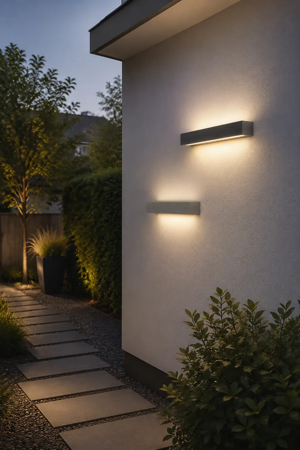 Edge Außenwandleuchte, Dinas, 24/38cm - Lumpaz