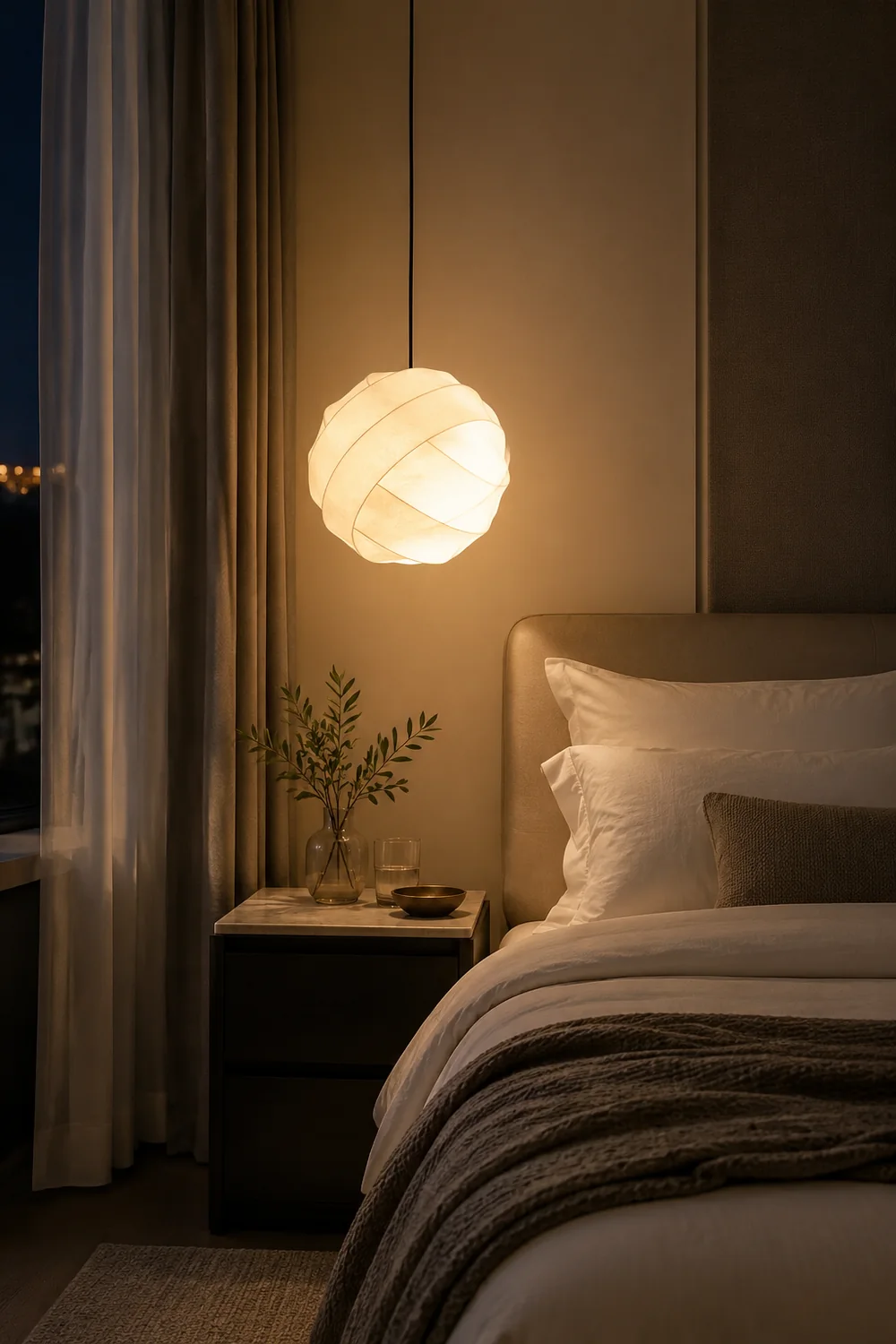 Nordic Turner Pendant Lamp For Living Room - Lumpaz