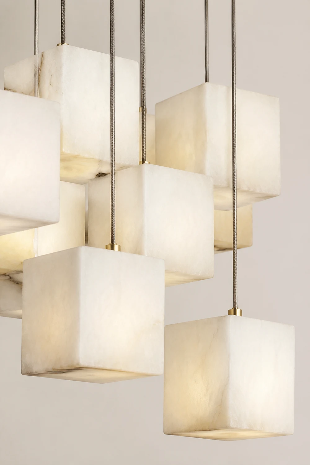 Modern Artistic Geometric Shape Elegant Hanging Light Fixture - Lumpaz