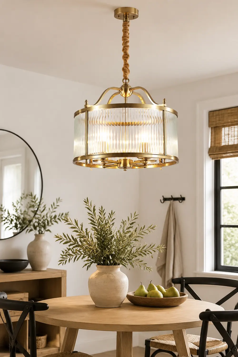 Modern Light Luxury Simple Glass Hanging Light - Lumpaz