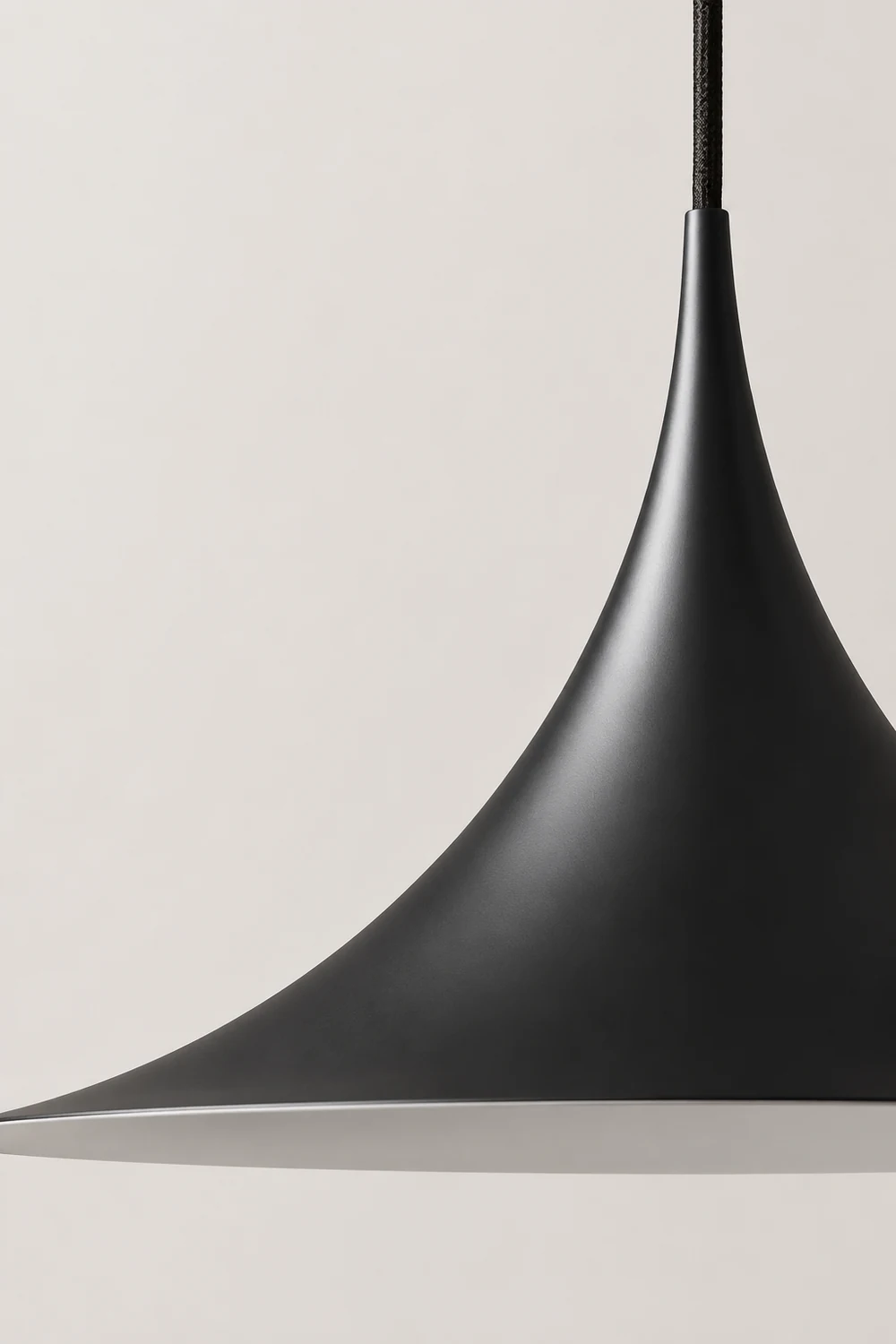 Cairns Pendelleuchte, Metall, Schwarz - Lumpaz