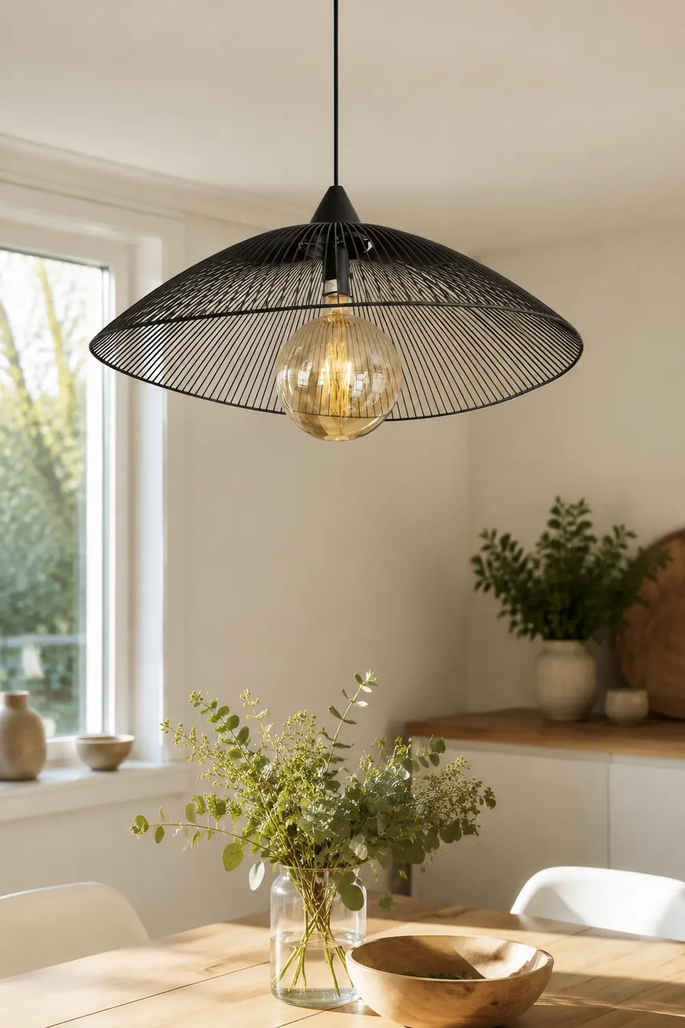 Modern Black Medium Ceiling Light Pendant Lights For Kitchen Island - Lumpaz
