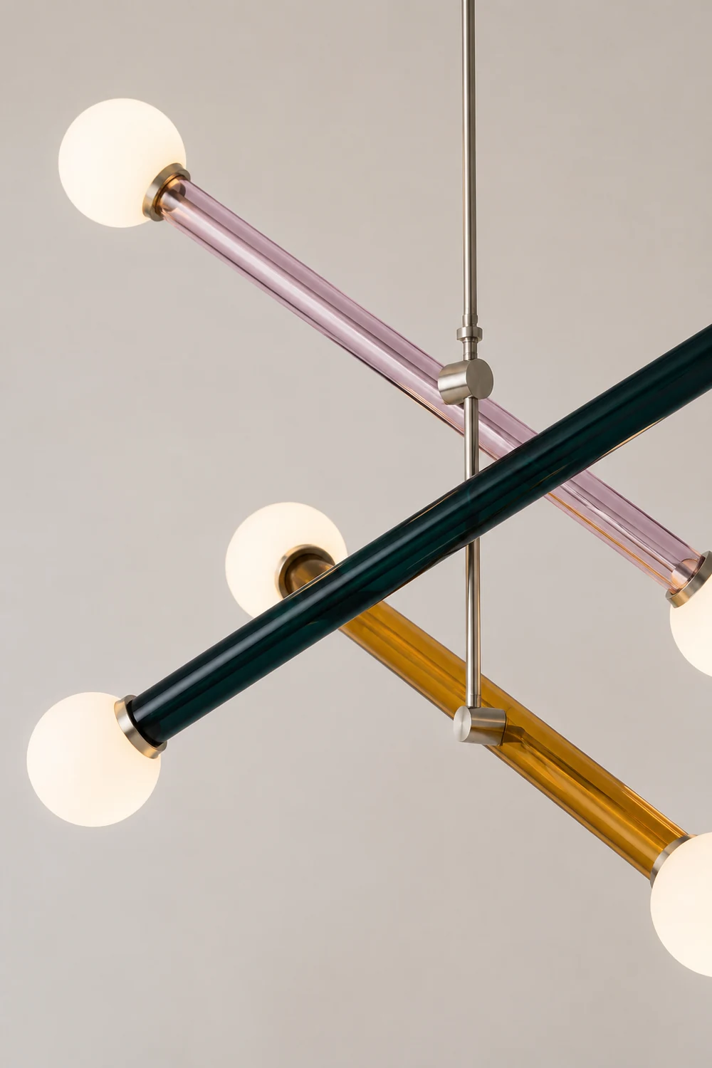Avi Pendelleuchte, Metall&Glas, 3 Stile - Lumpaz