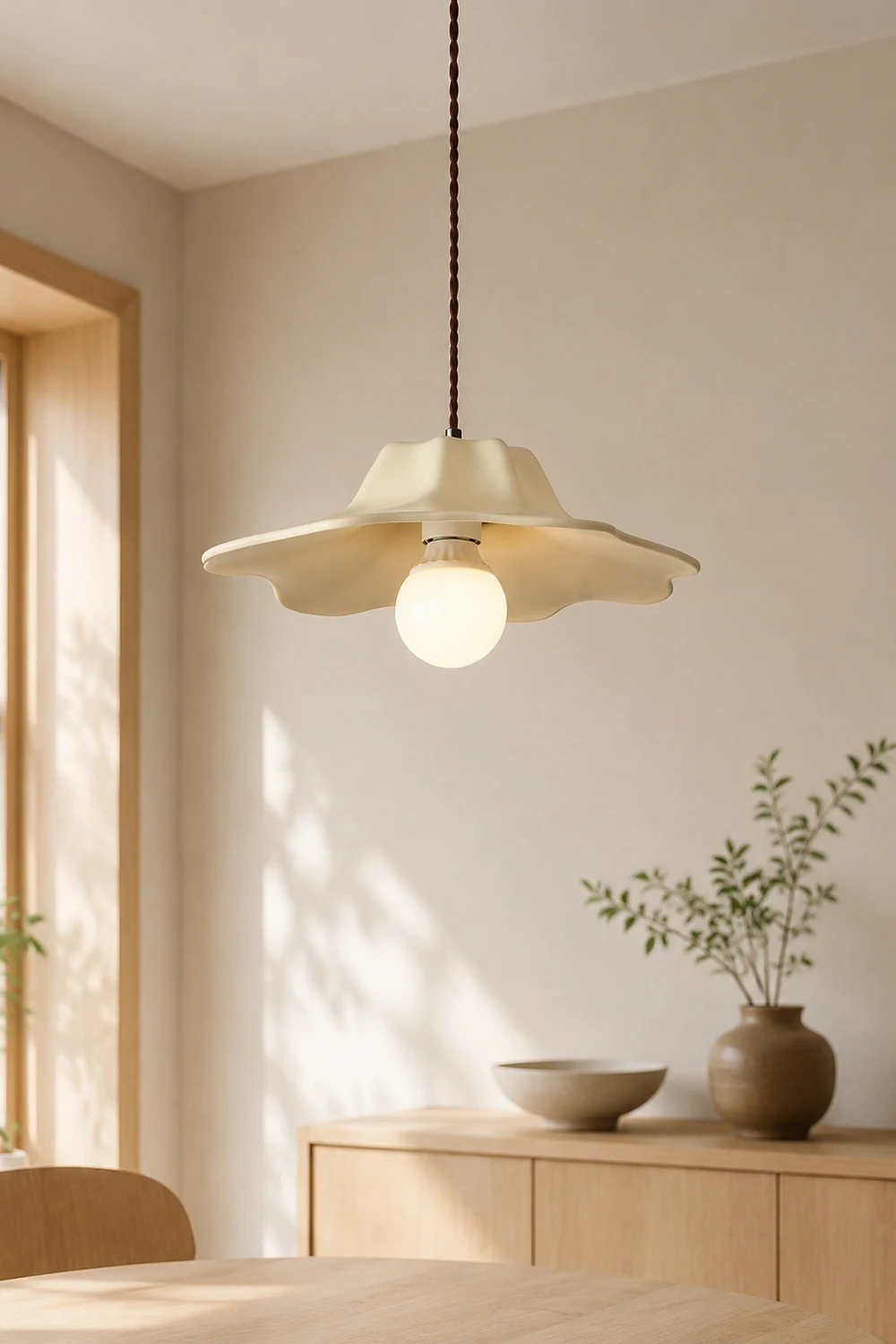 Simple Resin Alien Pendant Lamp - Lumpaz