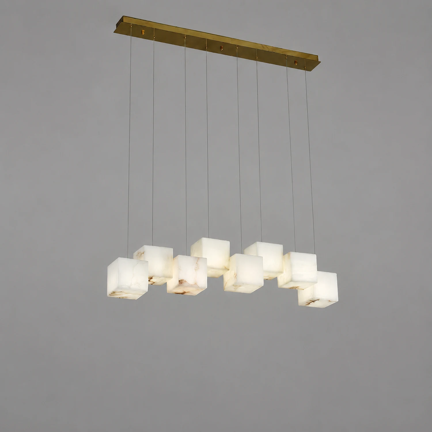 Modern Artistic Geometric Shape Elegant Hanging Light Fixture - Lumpaz