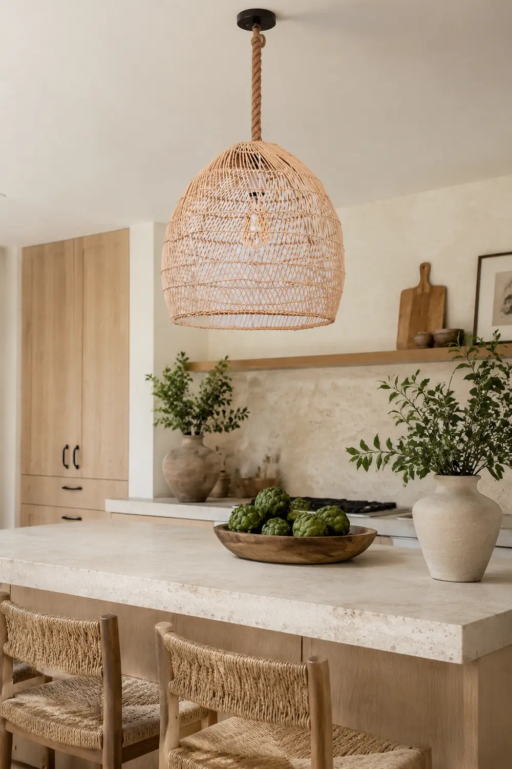 Handmade Hemp Rope Hanging Ceiling Lights - Lumpaz