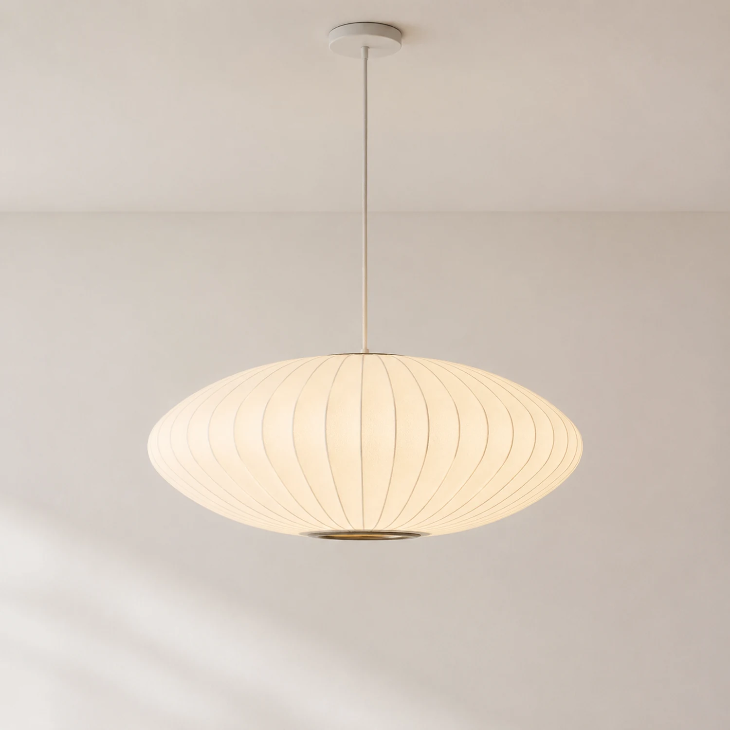 Modern Simple Saucer Pendant Light - Lumpaz