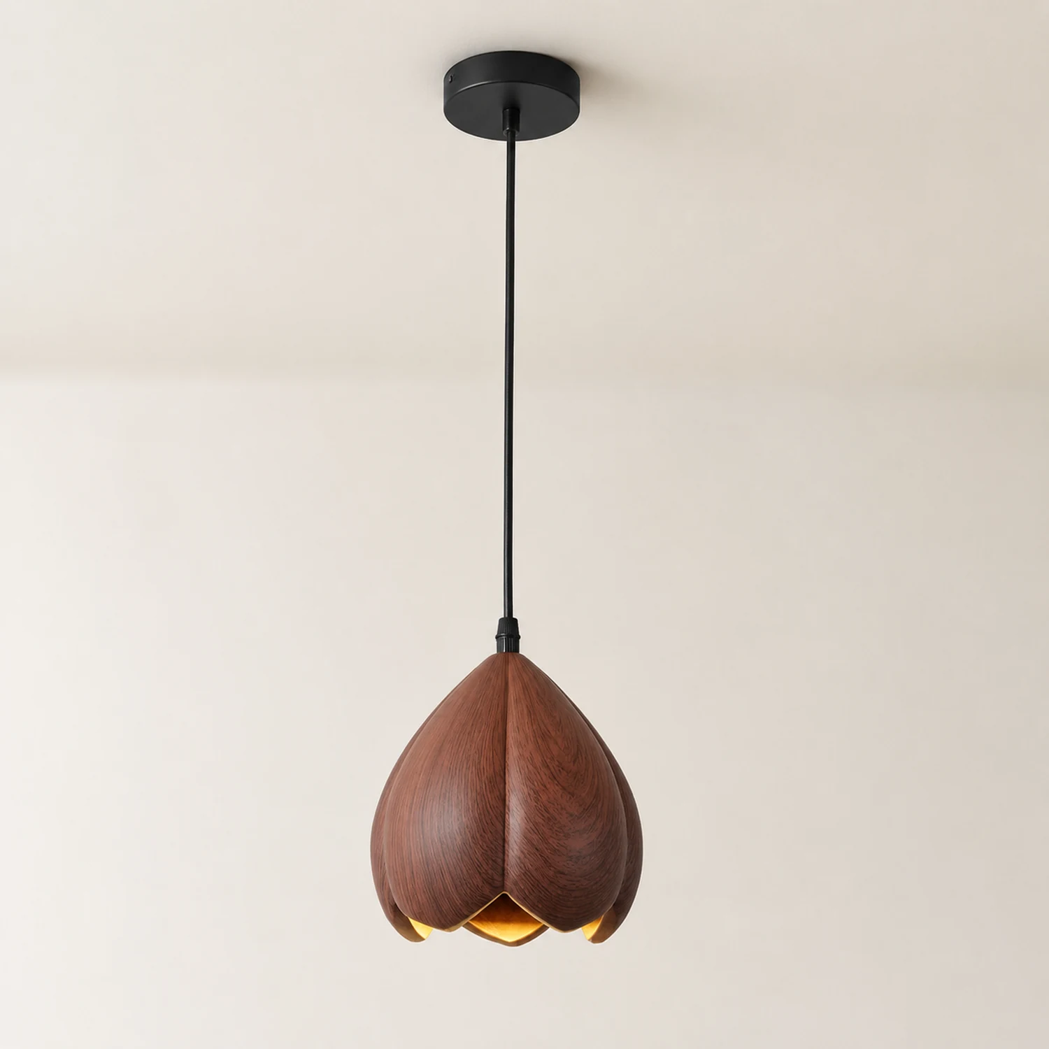 Retro Creative Flower Resin Hanging Light - Lumpaz