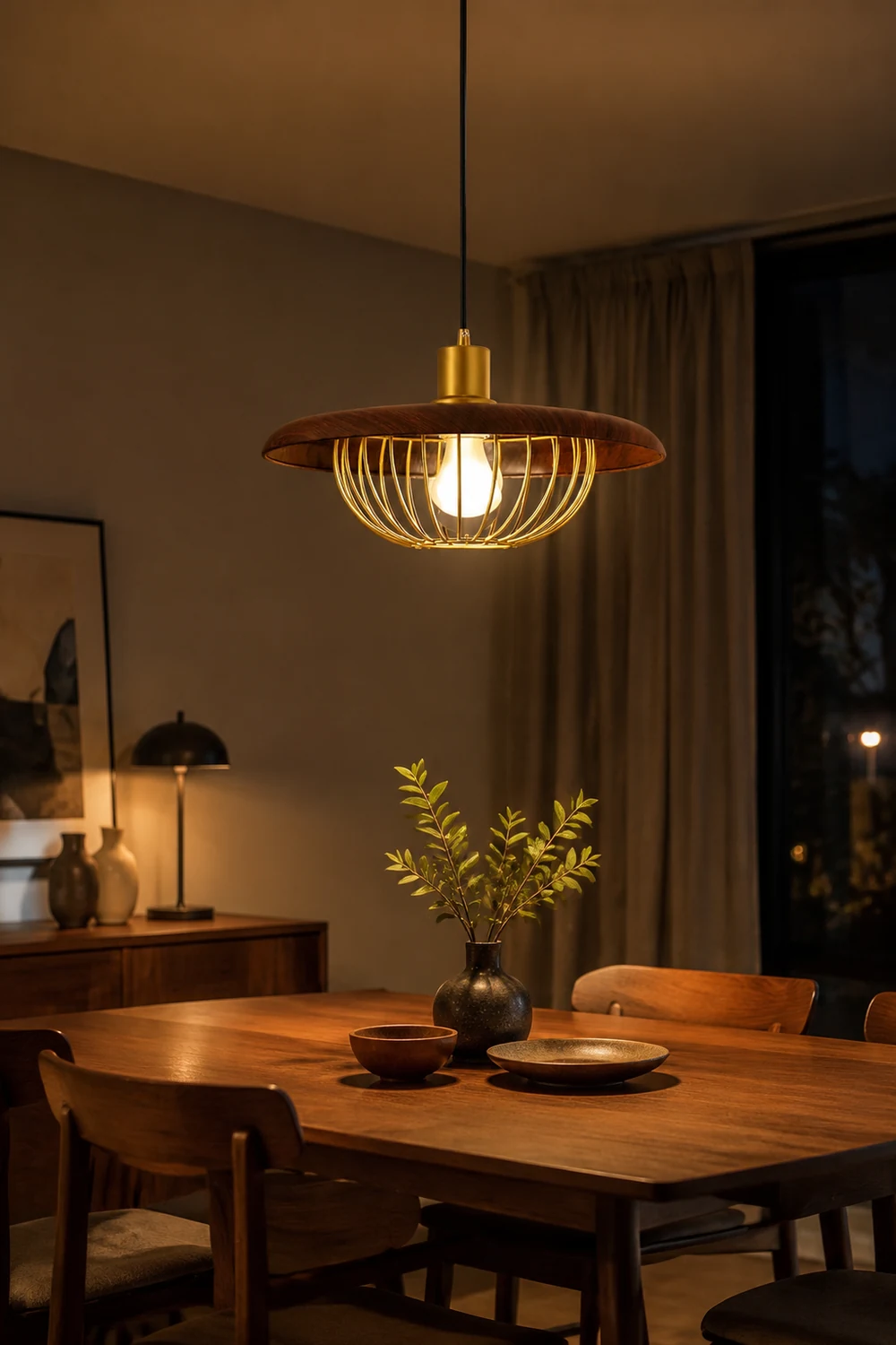 Creative Hollow Wrought Iron Hanging Lamp Shade - Lumpaz
