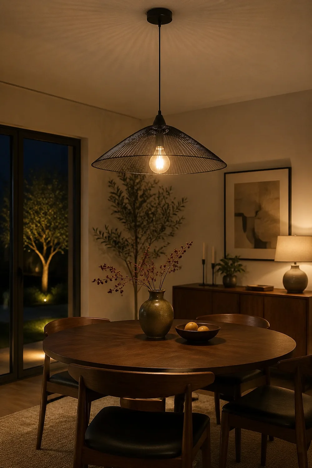 Modern Black Medium Ceiling Light Pendant Lights For Kitchen Island - Lumpaz