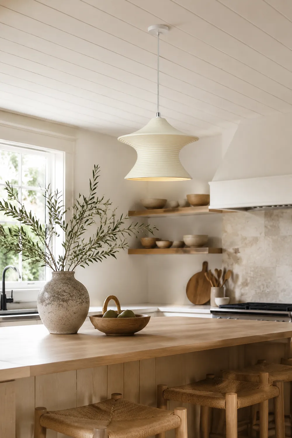 Wabi-Sabi Style Minimalist Nordic Art Pendant Lamp - Lumpaz