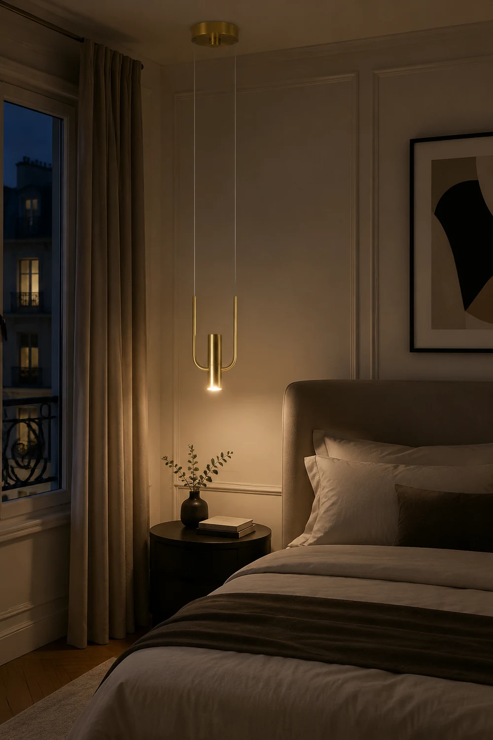 Nordic Metal Golden Pendant Light For Kitchen - Lumpaz