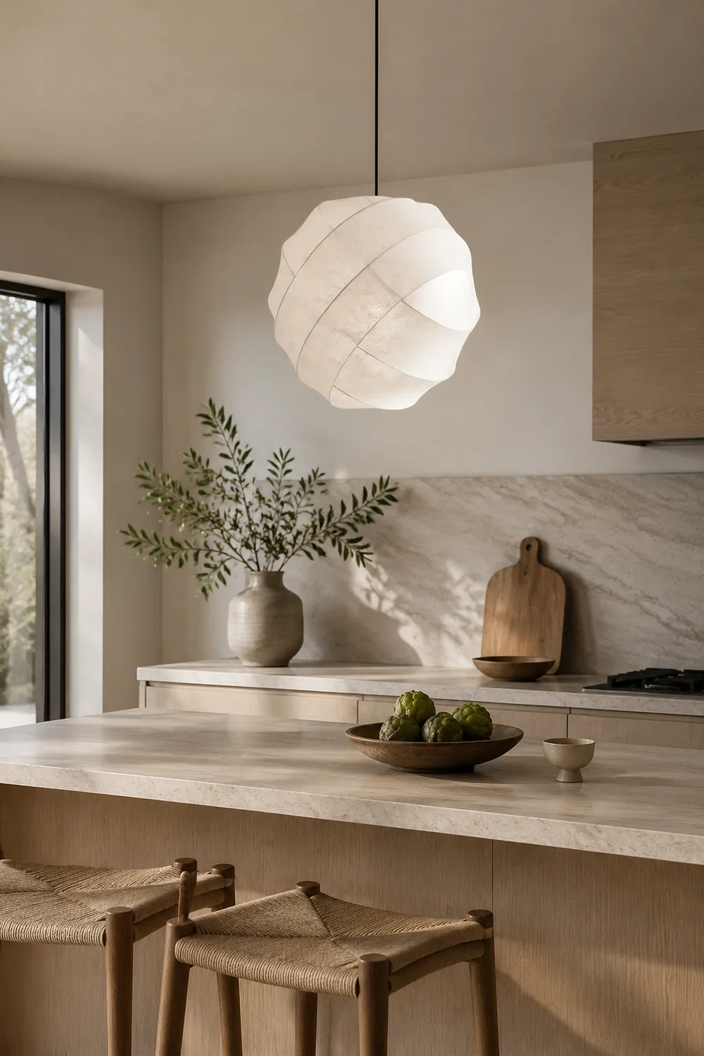 Nordic Turner Pendant Lamp For Living Room - Lumpaz