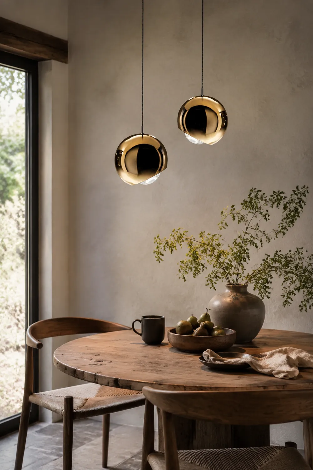 Mid-century Mirror Ball LED Pendant Light - Lumpaz