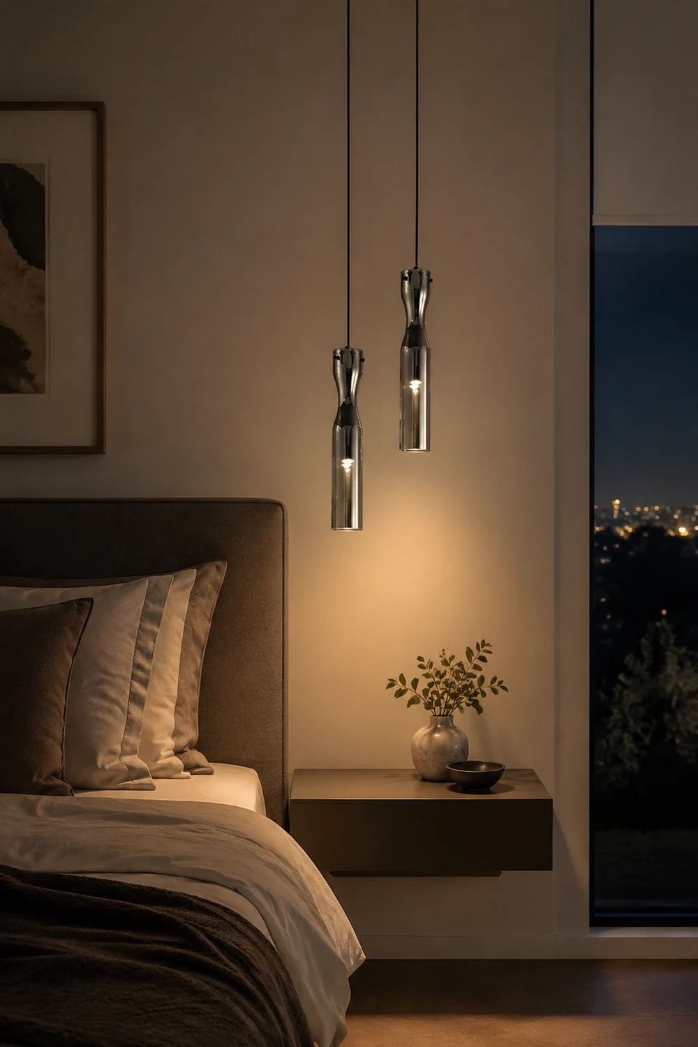 Kitchen Island Glass Pendants Lamp - Lumpaz