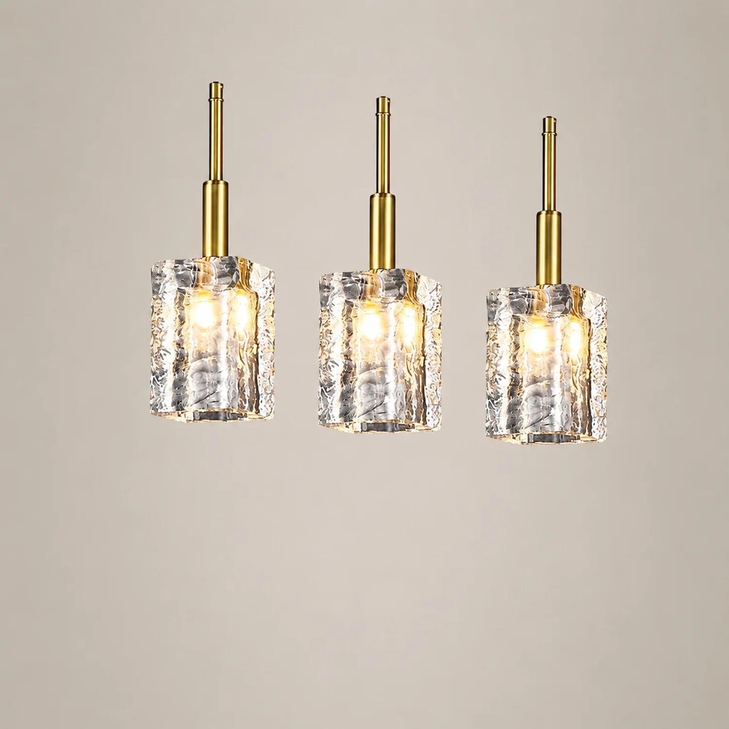 Romantic Shining Living Room Ambient Light Crystal Ceiling Hanging Lamps - Lumpaz