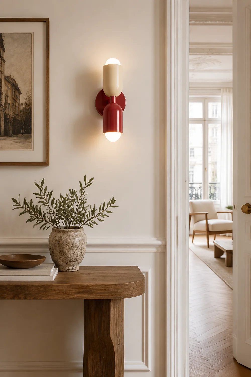 Morandi Doppelköpfige Wandleuchte - Lumpaz