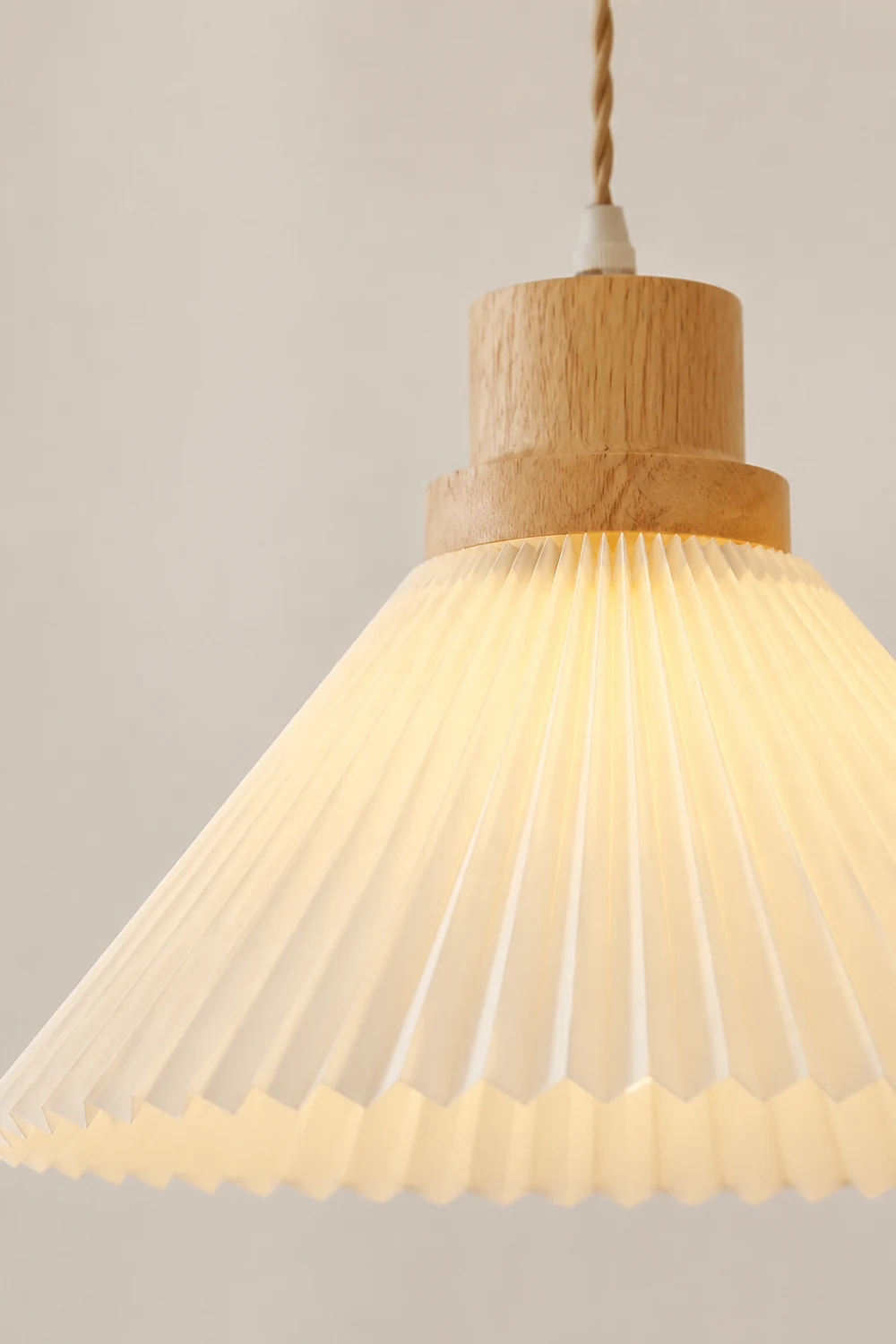 Ozawa Pendelleuchte Cluster, Plissee 4 Stile - Lumpaz