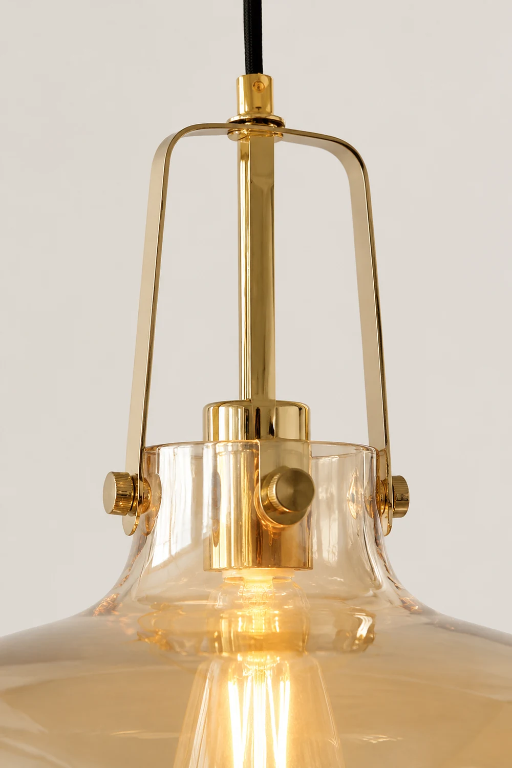 Modern Clear Fish Tank Shaped Glass Pendant Light - Lumpaz