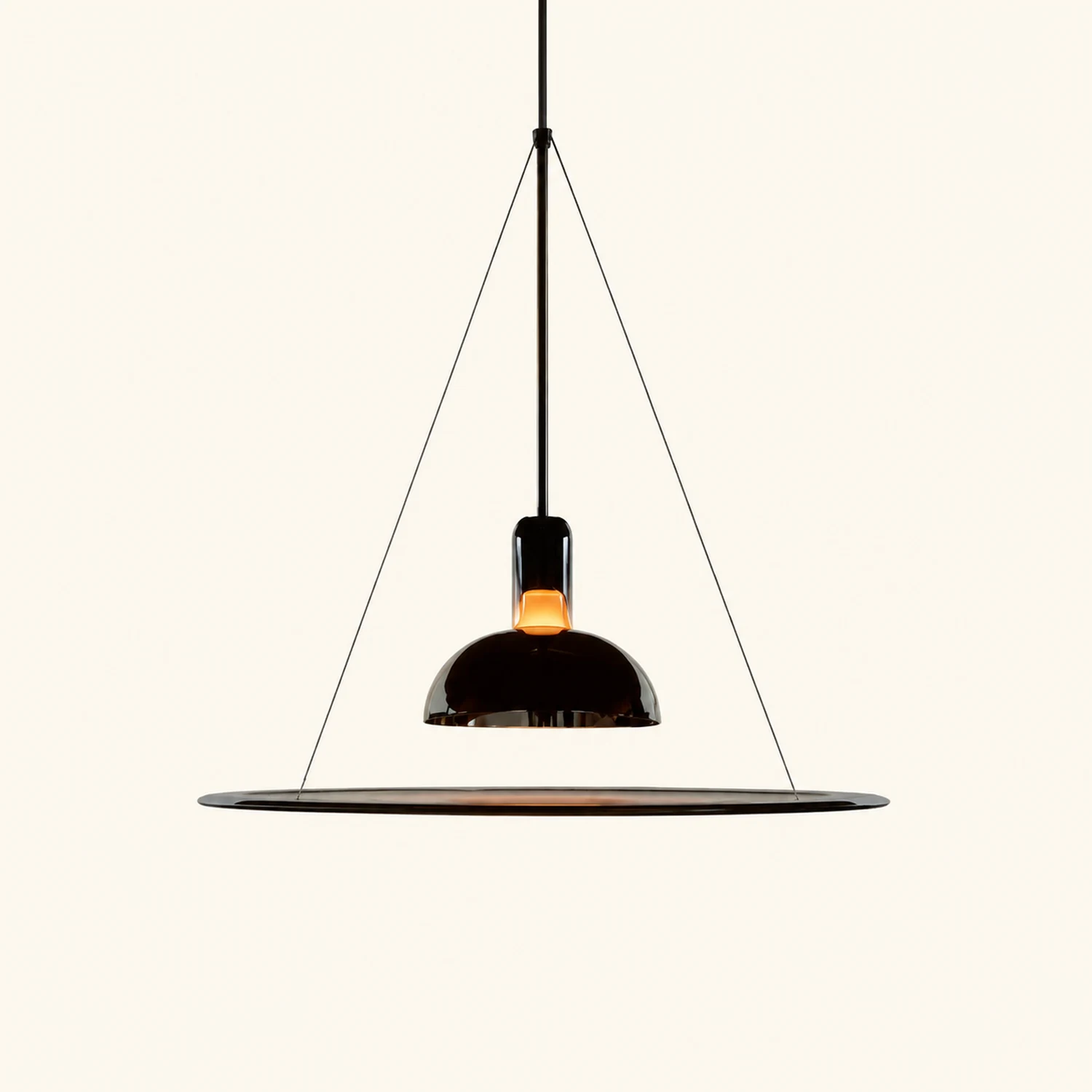 Levi Pendelleuchte Metall und Acryl - Lumpaz