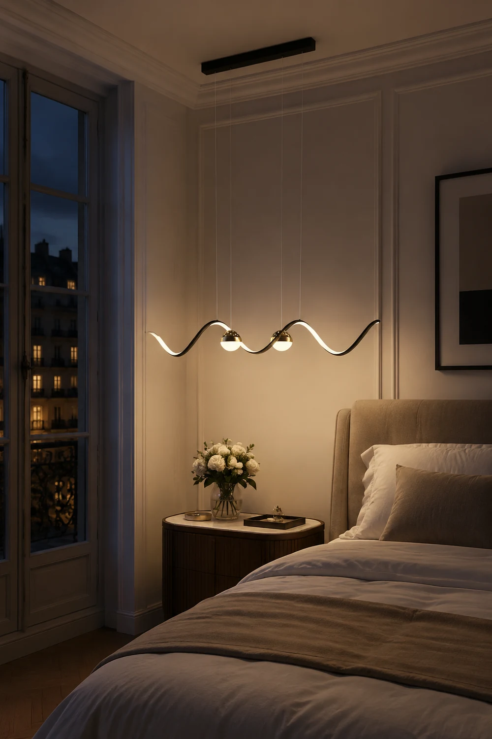 Madina Moderne LED Pendelleuchte Stern-Design für Esszimmer - Lumpaz