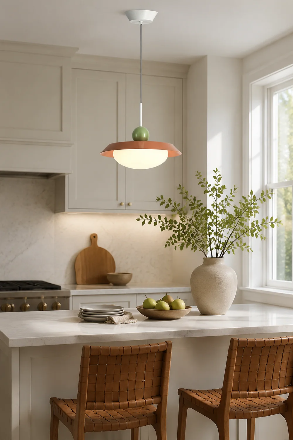 Modern Morandi Layered Metal Hanging Lights - Lumpaz