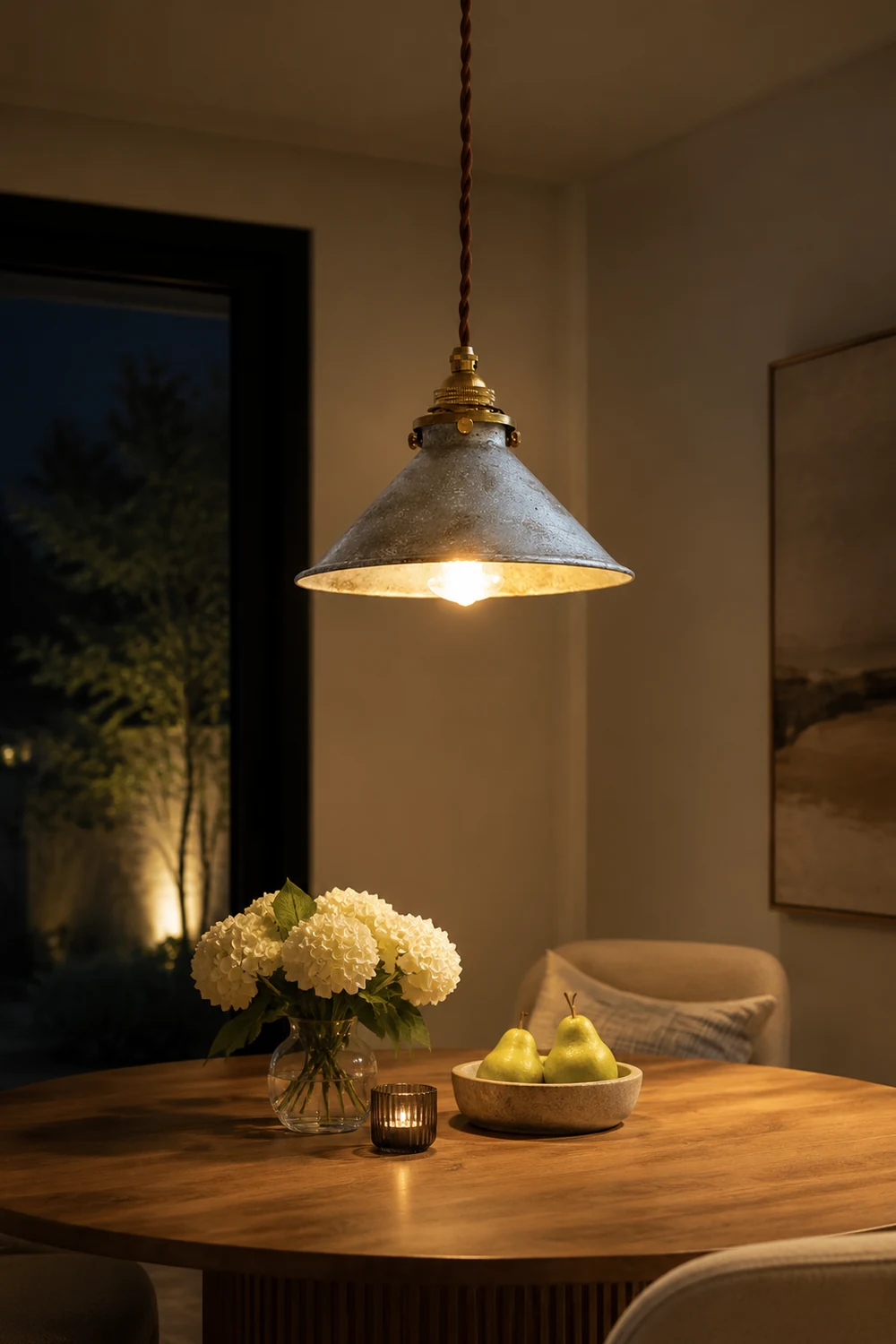 Retro Industrial Metal Fanale Pendant Light - Lumpaz