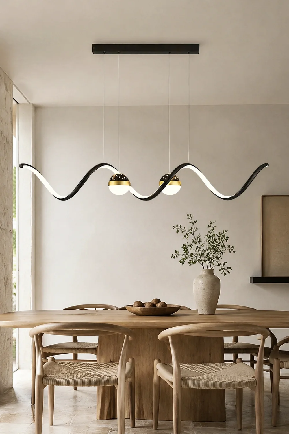 Madina Moderne LED Pendelleuchte Stern-Design für Esszimmer - Lumpaz