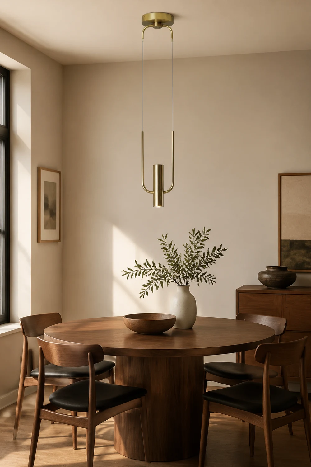 Nordic Metal Golden Pendant Light For Kitchen - Lumpaz
