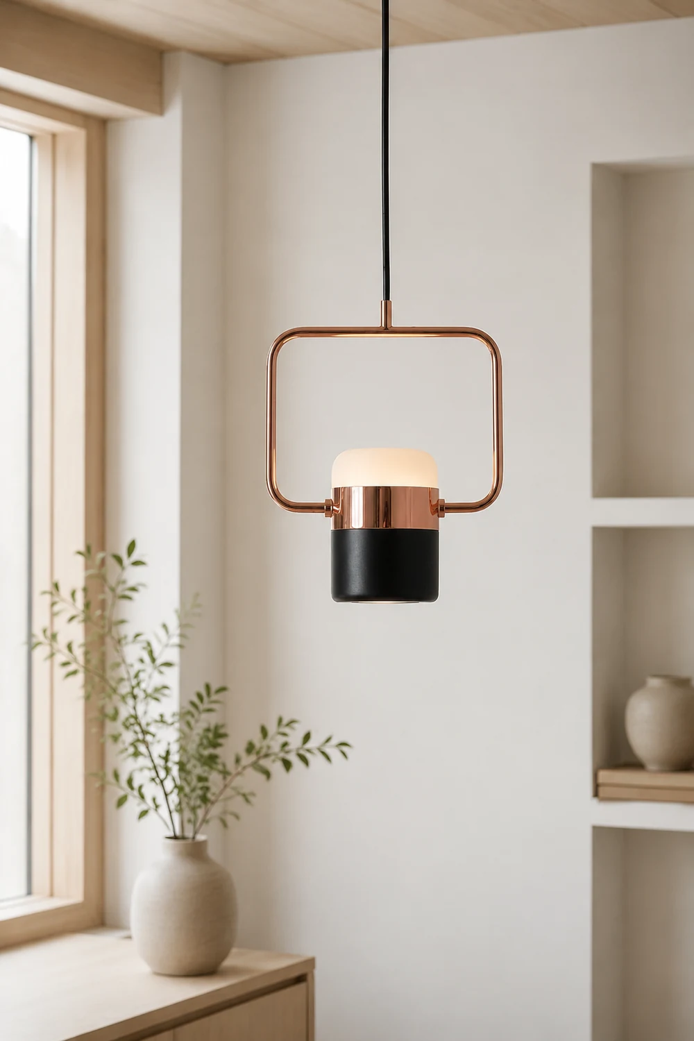 Weiss Pendelleuchte, 2-farbig - Lumpaz