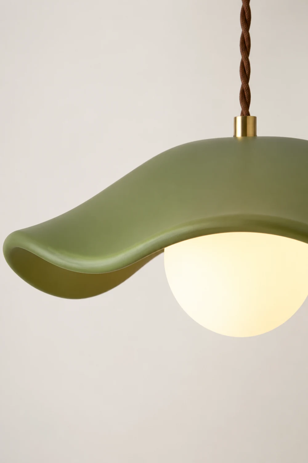 Modern Style Hat Shade Wabi-Sabi Pendant Light - Lumpaz