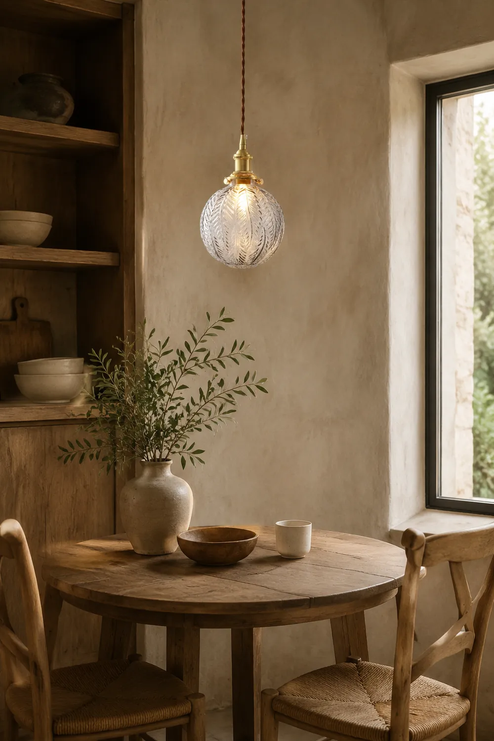 Glass Living Room Small Globe Pendant Light - Lumpaz