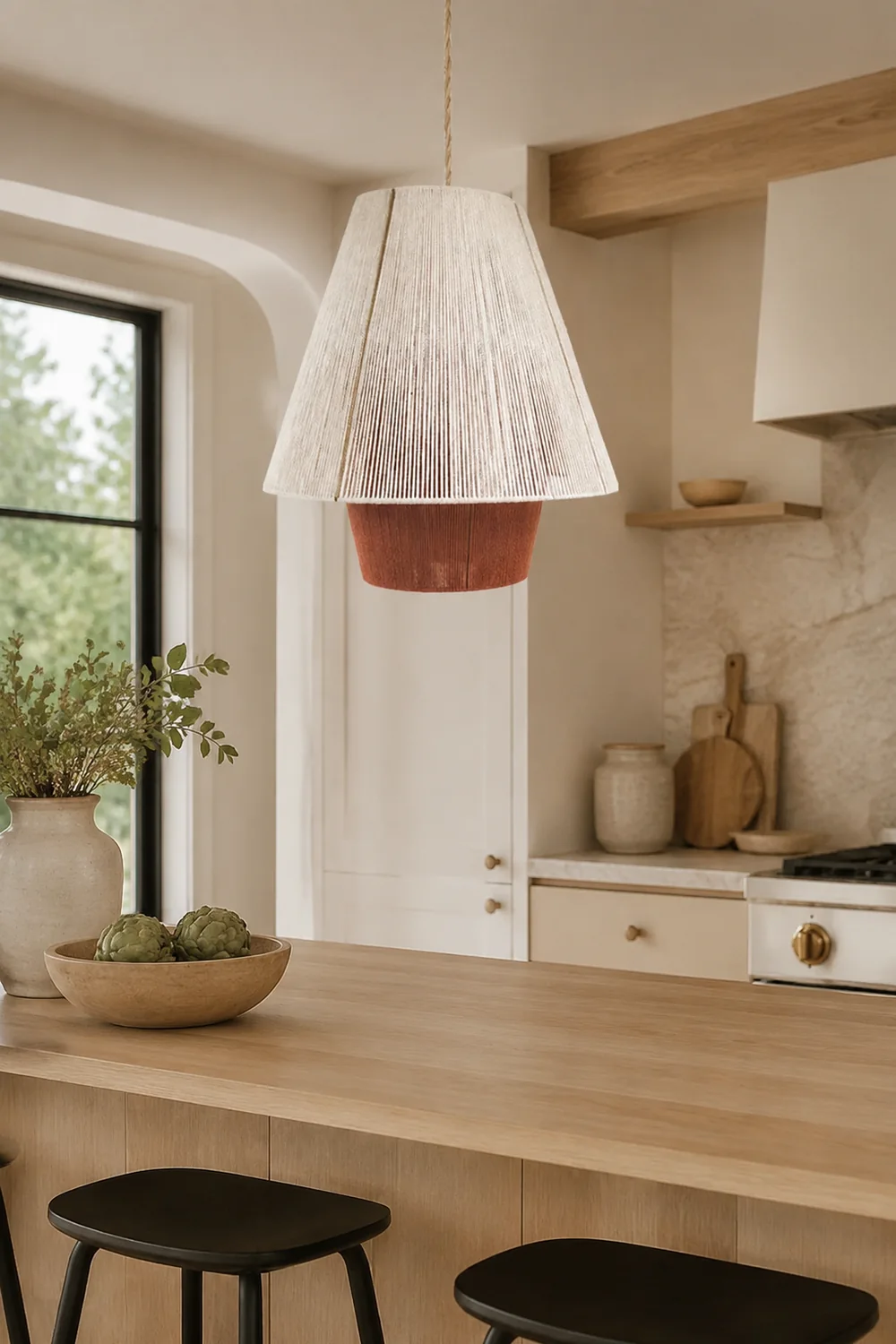 Creative Rope Lantern Boho Pendant Light - Lumpaz