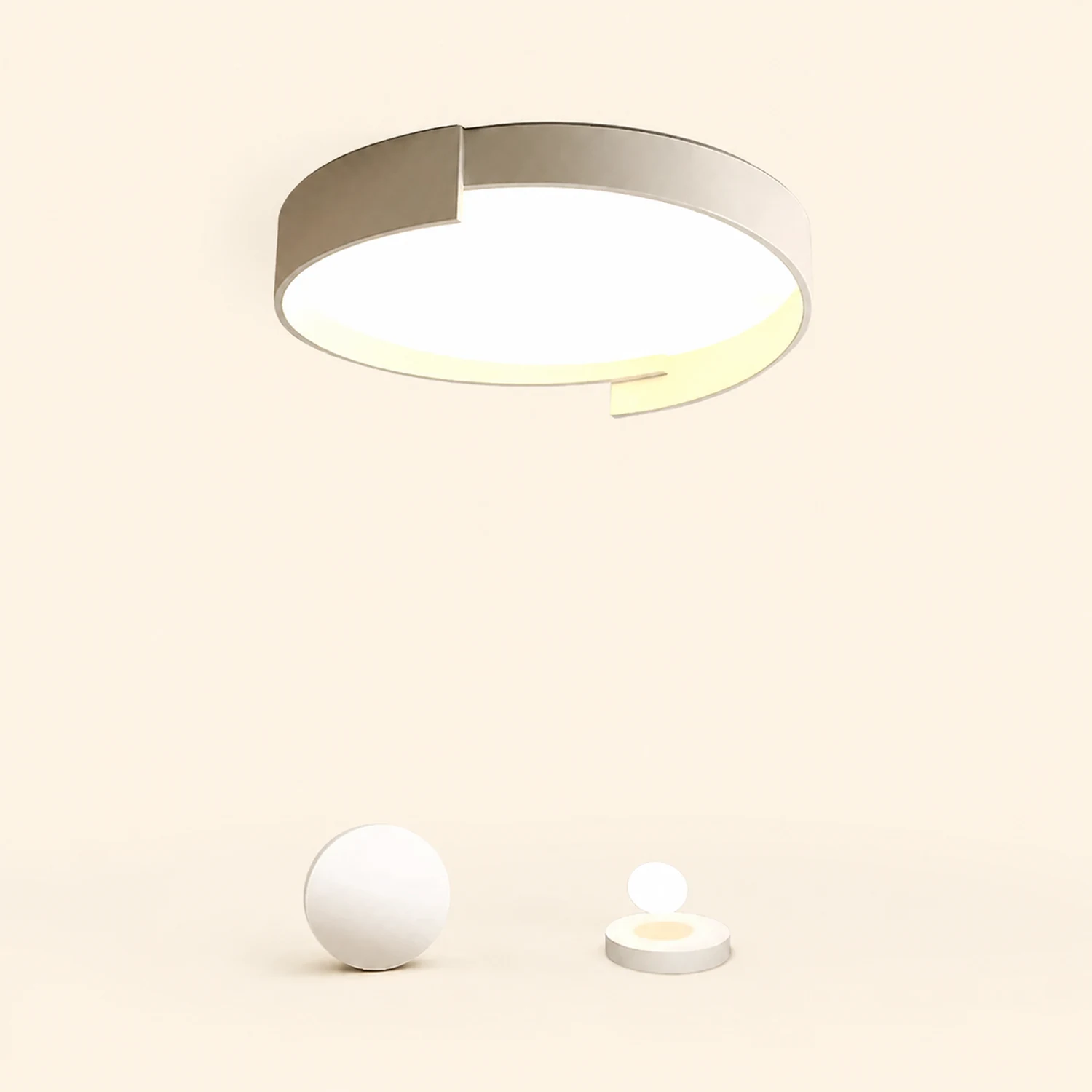 Quinn Deckenleuchte Double Layer, ∅40/50CM - Lumpaz