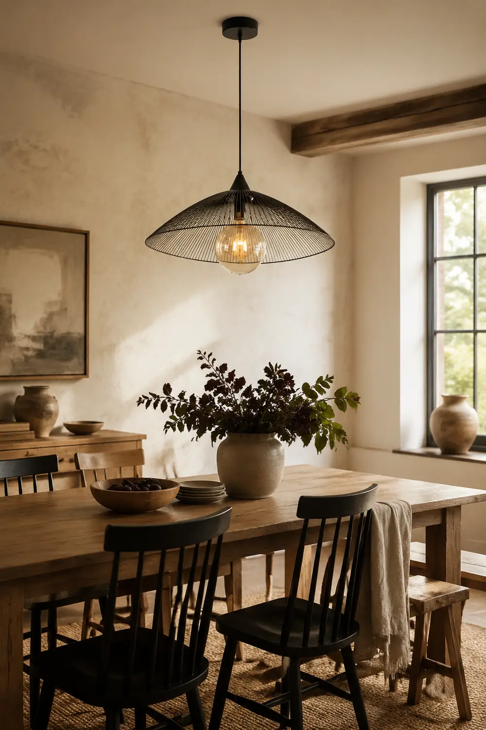 Modern Black Medium Ceiling Light Pendant Lights For Kitchen Island - Lumpaz