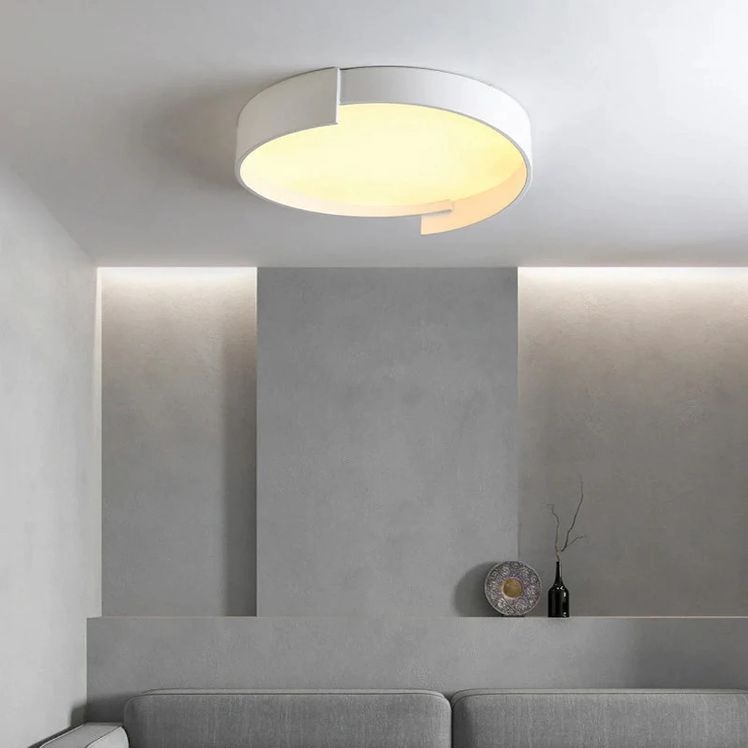 Quinn Deckenleuchte Double Layer, ∅40/50CM - Lumpaz