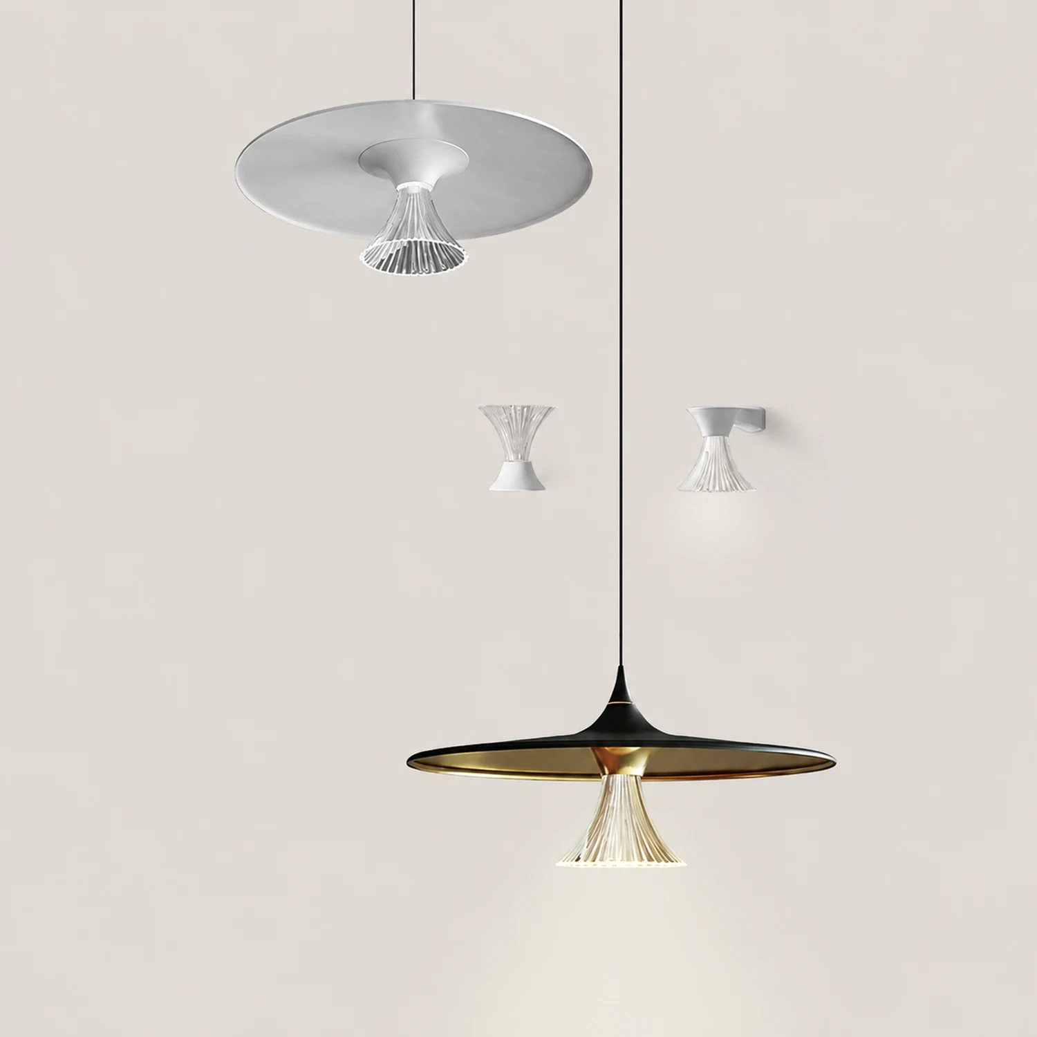 Modern Stylish Flying Saucer Chandelier Pendant Light - Lumpaz