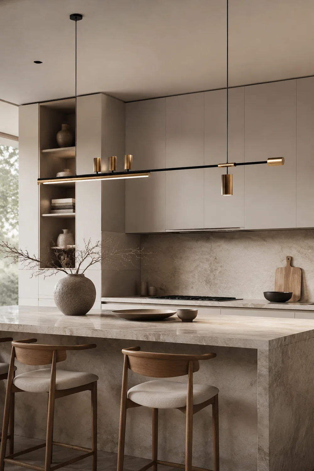 Edge Pendelleuchte, Metall 120/150cm - Lumpaz