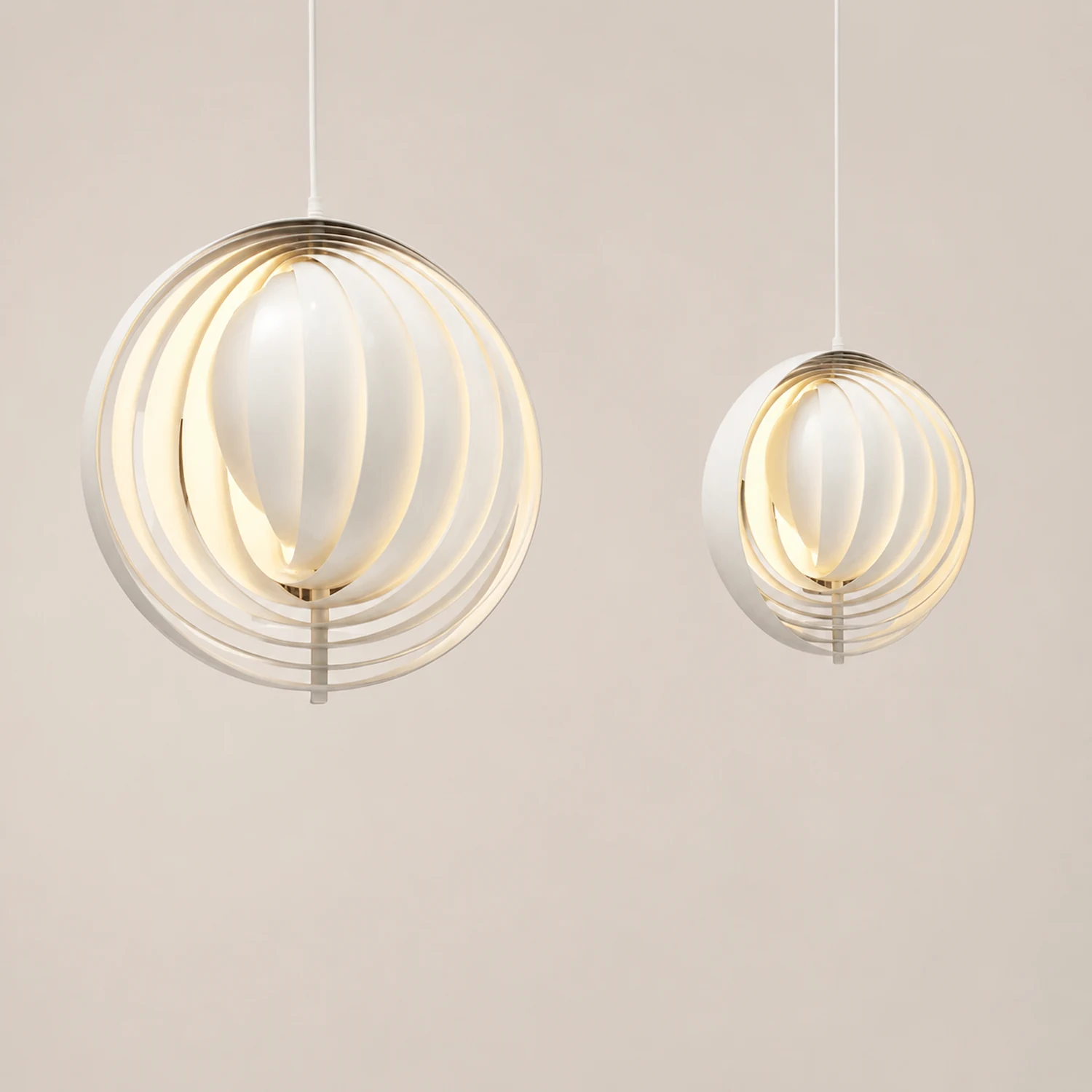 Modern Verpan Moon Lamp Pendant Light For Living Room - Lumpaz