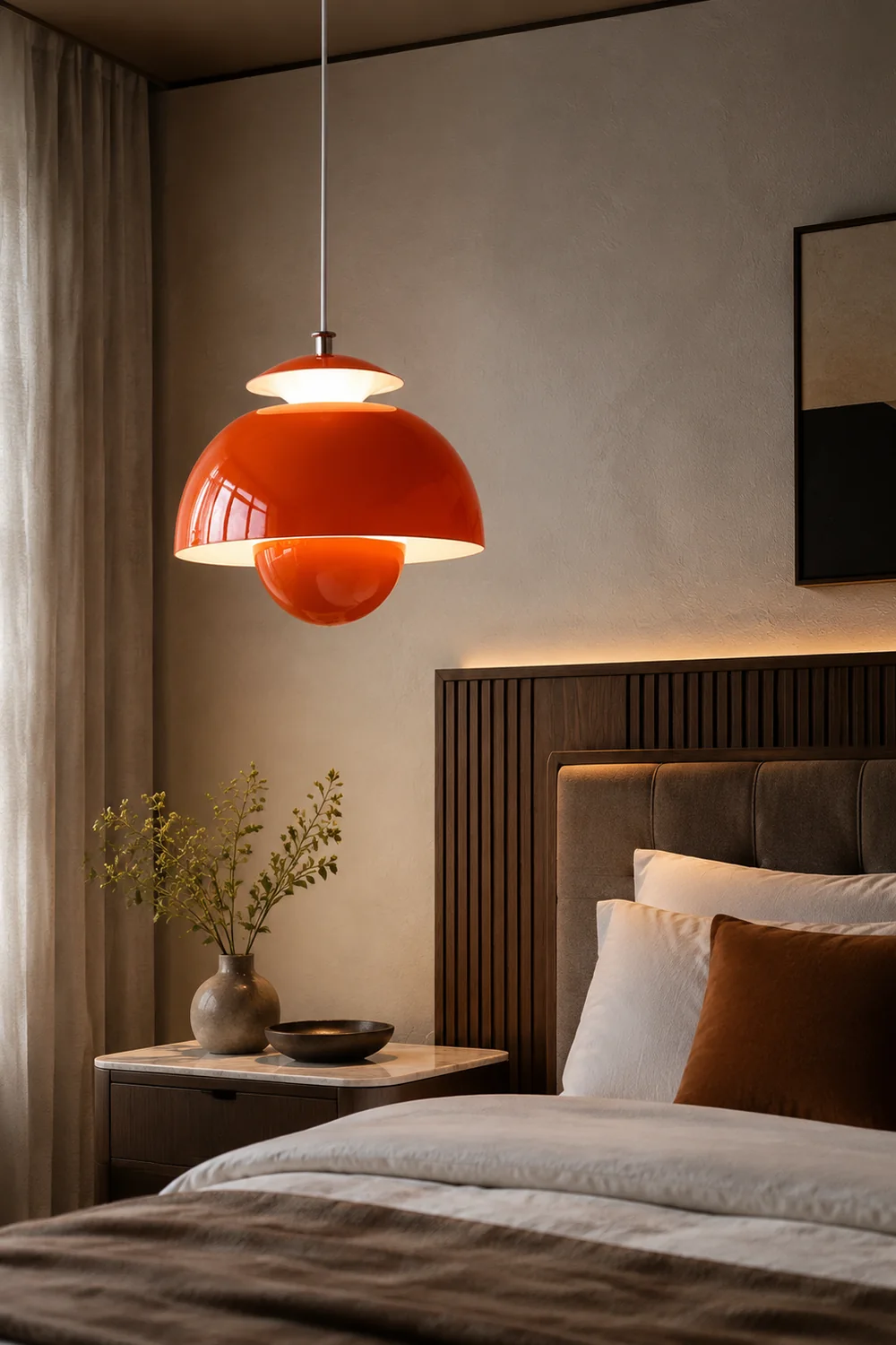 Nordic Mushroom Ceiling Pendant Light - Lumpaz