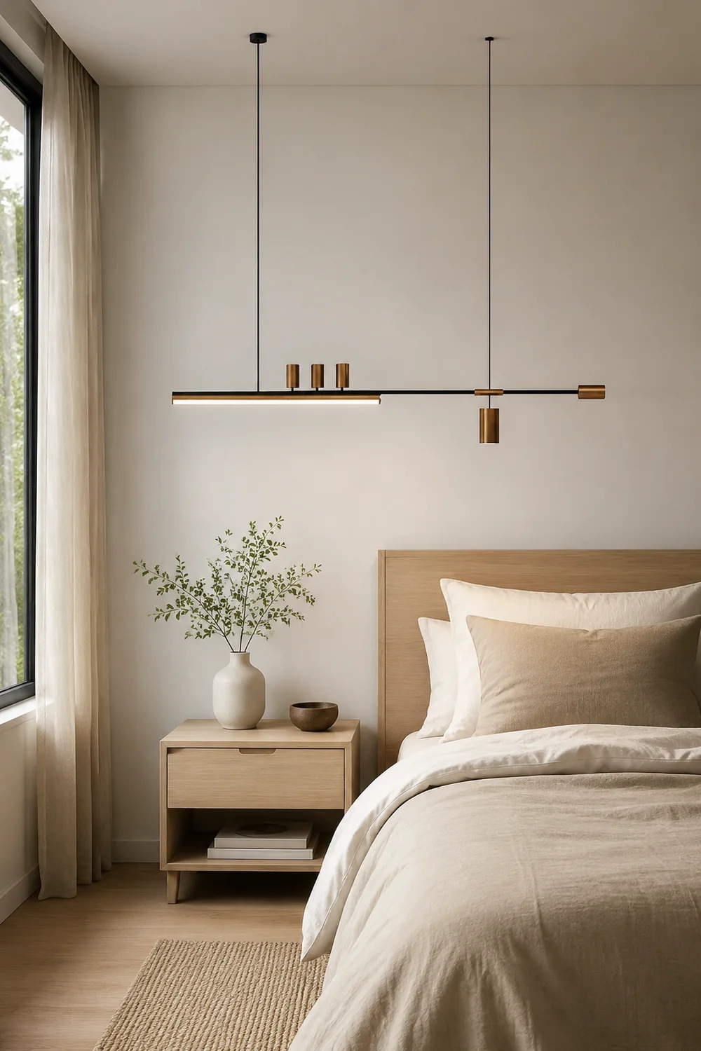 Edge Pendelleuchte, Metall 120/150cm - Lumpaz
