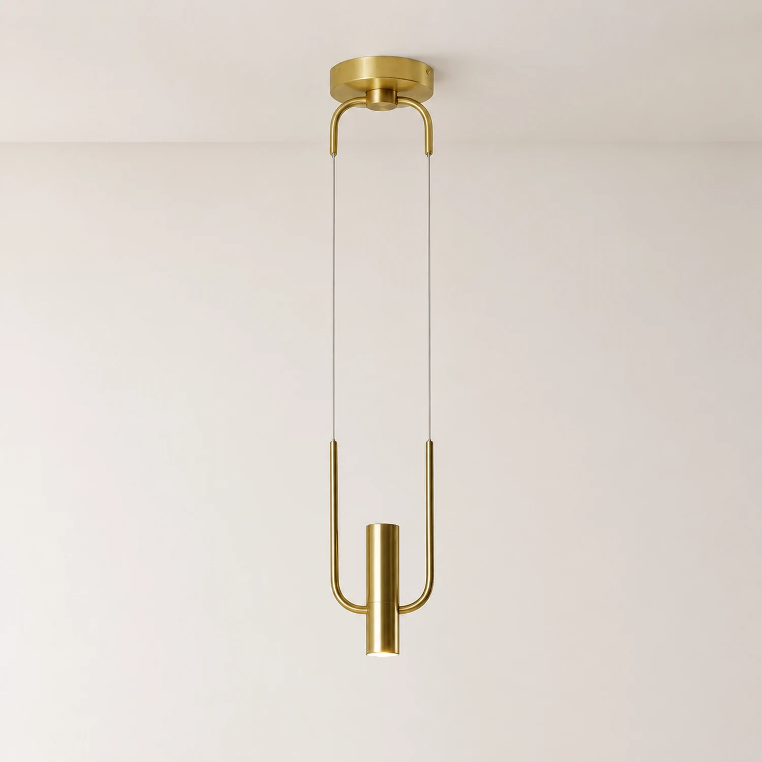 Nordic Metal Golden Pendant Light For Kitchen - Lumpaz
