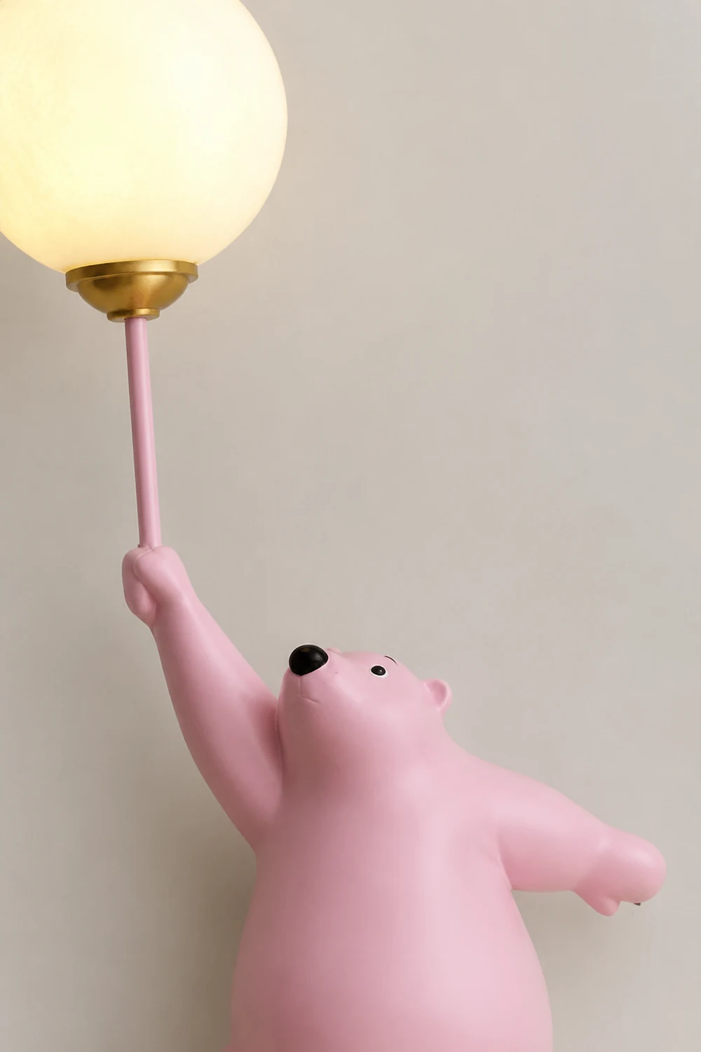 Fateh Wandlampe Bär Ballon, 4 Farben - Lumpaz
