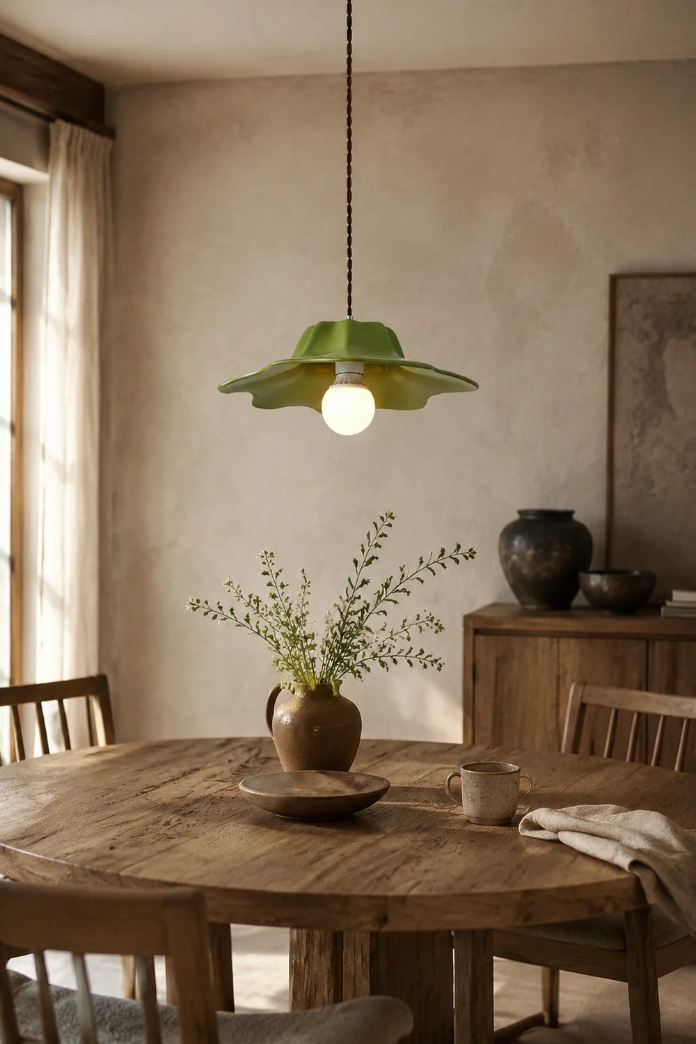 Simple Resin Alien Pendant Lamp - Lumpaz