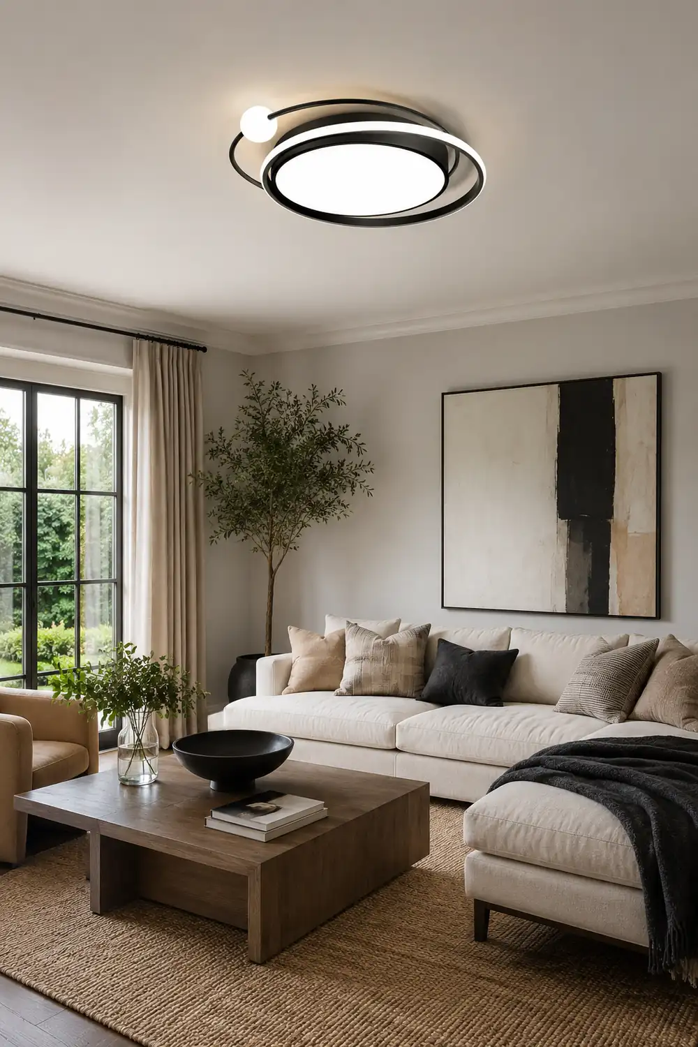 Lacey Moderne Planet Design LED Deckenleuchte - Lumpaz