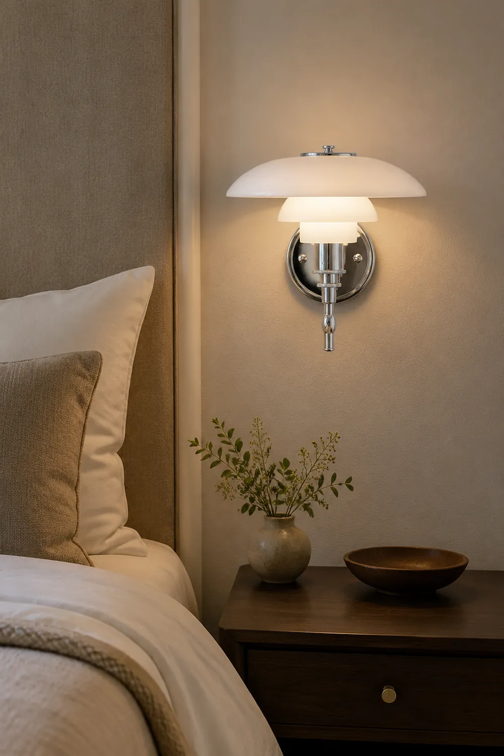 Nordic Modern Simple Wall Light White Wall Lamp - Lumpaz