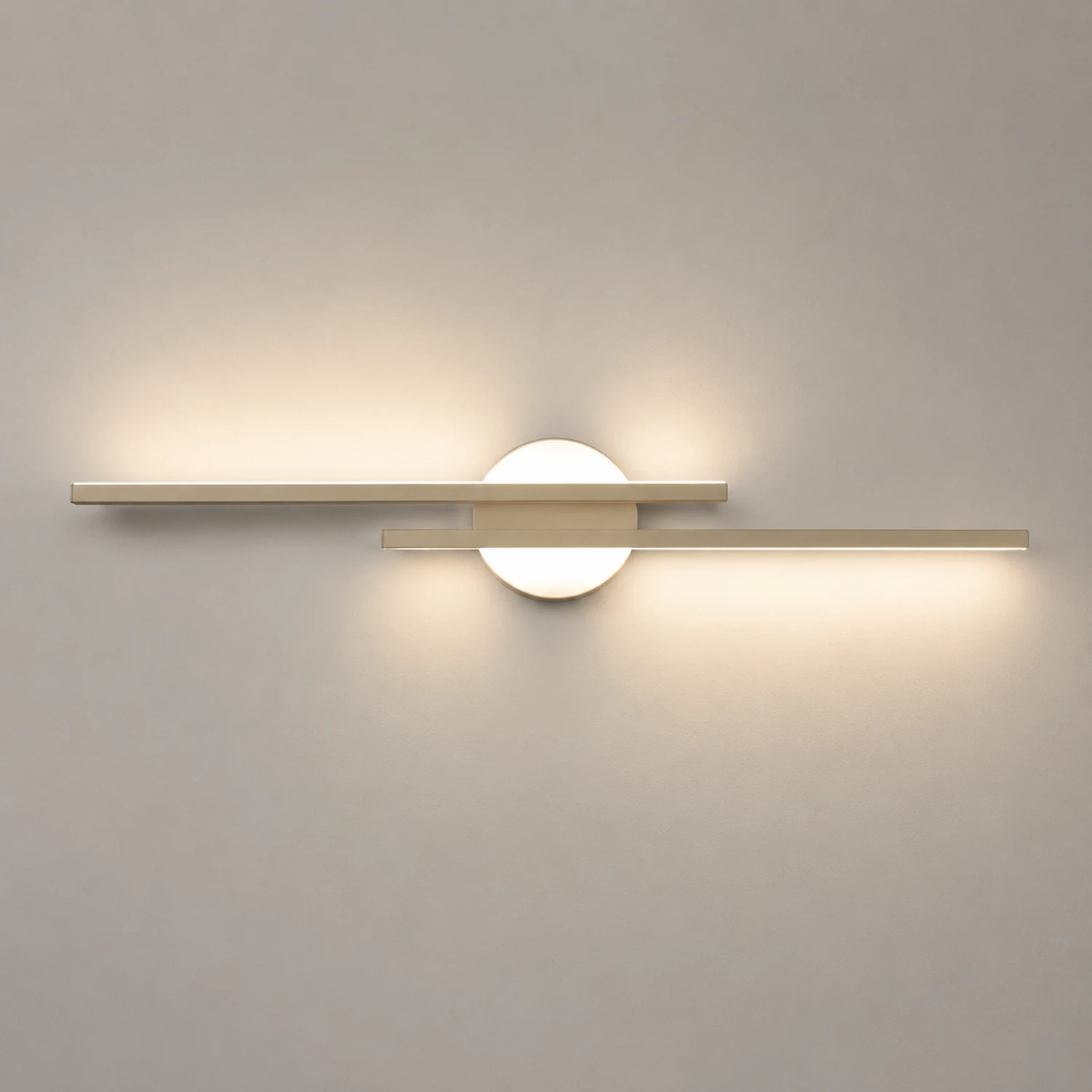 Moderne Minimalistische LED Eisen Wandleuchte für Schlafzimmer - Lumpaz
